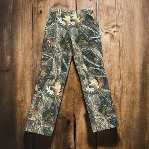 SHE Outdoor True Timber Camo Pants Women’s Size Small Leaves Hunting